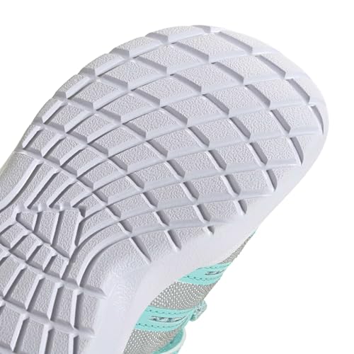 adidas Unisex-Baby Lightorama Runner, Halo Mint/Silver Metallic/Flash Aqua, 8 by adidas - Used condition - Image 6