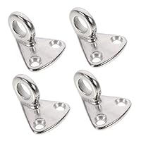 YHJZSM 4pcs Coat Hook Shelf Hooks Coat Rack Hooks Wall Mounted Coat Hooks Marine Wall Hook Boat Coat Heavy Duty s Hooks Stainless Ring Hook Furniture Ring Hook Ring Clothes Hook Key