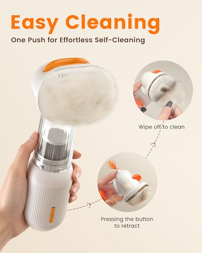 5% Off kurtmark 4-in-1 Vacuum Dog Brush for Shedding - Image 7