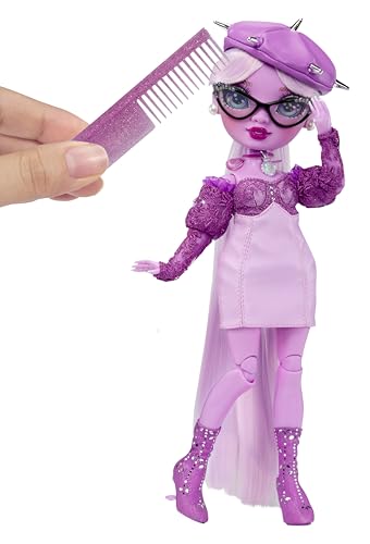 Rainbow High Shadow High Lavender - Muñeca de Moda miniatura 5