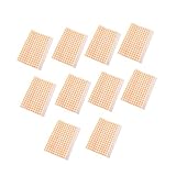 GLEAVI 50 hojas Papel Antiadherente para Hornear Papel Aceite-resistente con Diseño Cuadriculado Naranja Absorbente y Seguro para Cocina para Pasteles Sándwiches y Snacks Uso Doméstico y