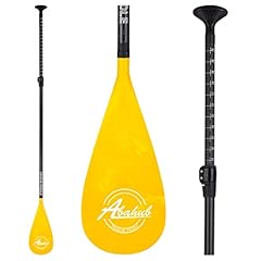 Carbon Fiber Shaft & Yellow Wave Print Plastic Blad