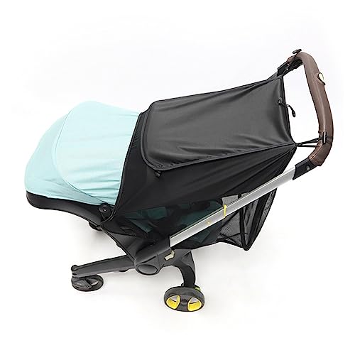 2 in 1 Strollers Sun Shade Net fit DOONA Baby Stroller and Carseat Sunshade Extension UV Protection Sun Cover Awning Umbrella 360° Full Coverage Snooze Shade Breathable Sun Protection Canopy - Thumbnail 3