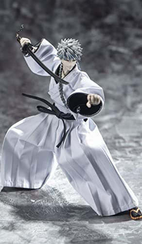 Dasin/Great Toys/Gt Bleach Kurosaki Ichigo Aizen Sousuke Ukitake Jushiro Ichimaru Gin 18Cm/7Inch 1/10 Shf Action Figure (Ver.c 2 Coats) #TOP2