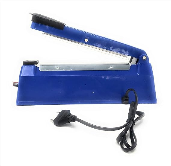SQUADO Sigillatrice Termica per Sacchetti, 200 mm, Macchina Sigillante A Caldo, Blu