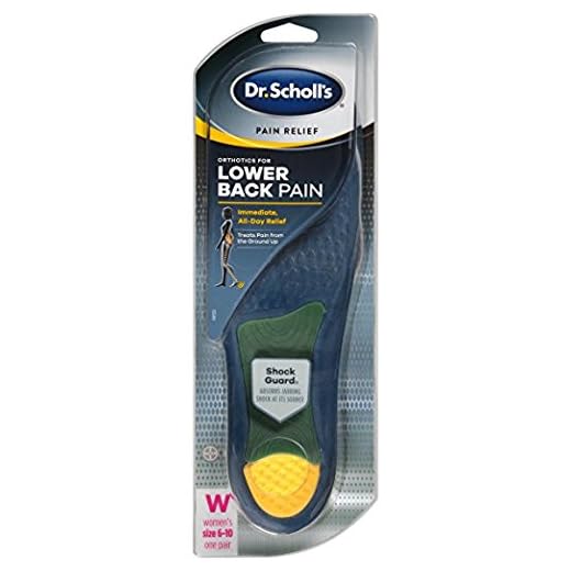 Dr. Scholl's P.R.O. Pain Relief Orthotics for Lower Back - Women's (Pack of 2)