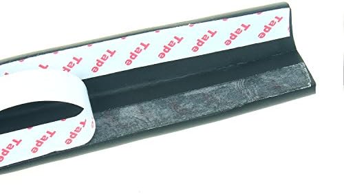 TUKA 16.4ft / 5M Edge Guard Extra Thick, L-shaped Premium Foam Edge Protection Childproofing, Child Senior Baby Safety | Anti Collision Strip Protector for Sharp Table Furniture Edge, TKD7000 black
