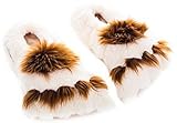 1 Habibi Plush Classic – 1540 Slippers Big Foot, Gr. M (37-40) Hausschuhe/Wärmepantoffeln/Wärmeschuhe zum Erwärmen in der Mikrowelle/Backofen …
