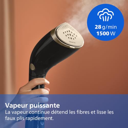 Défroisseur À Main Philips STH7060/80 – 1500 W, 28 g/min, Technologie OptimalTemp - vue 9