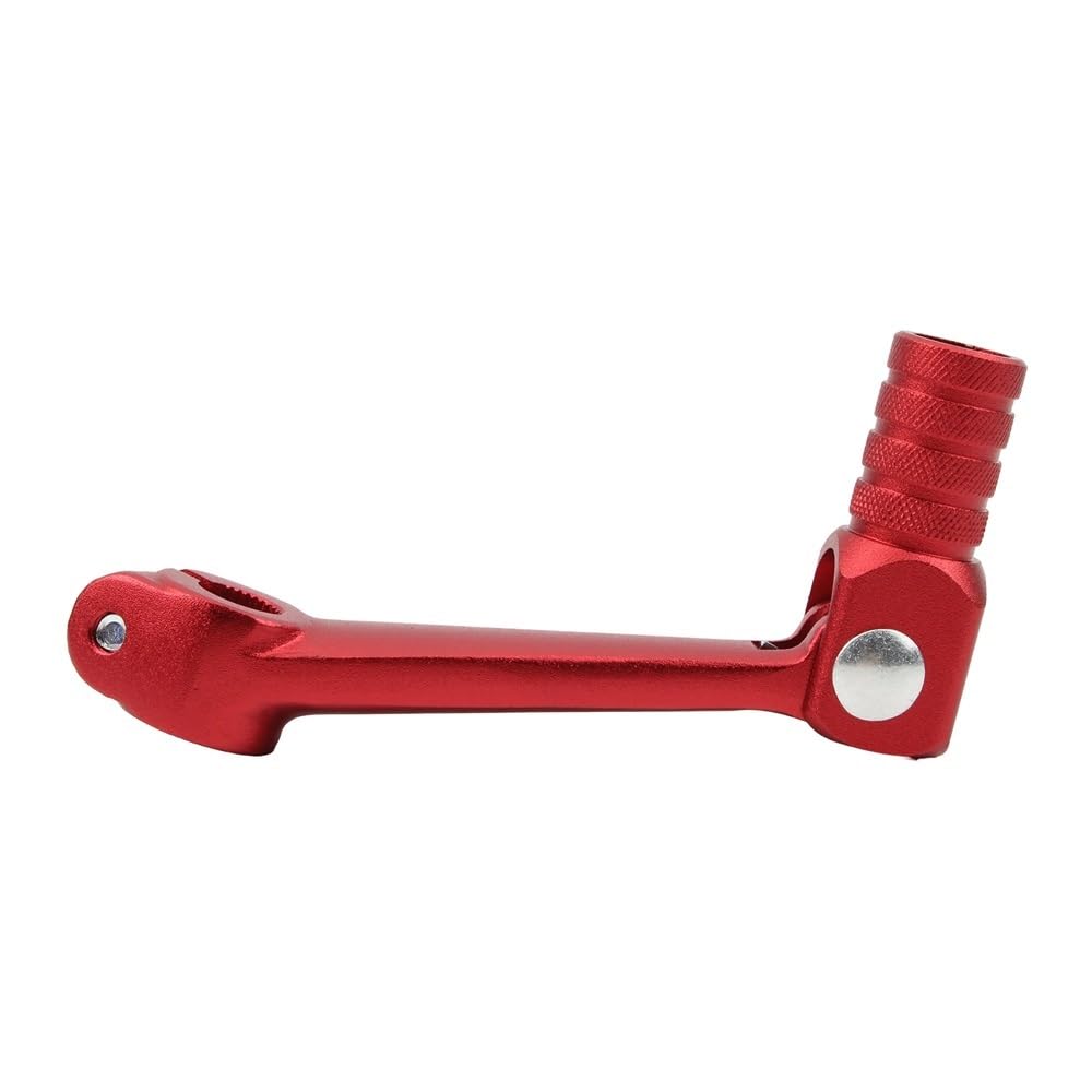Yibhj3e Red Gear Shift Lever Atv Utv Motorcycle Short Gear Shift Lever 10Mm Folding Aluminum For T2 T4 T4l Dirt Bike Modification Accessories