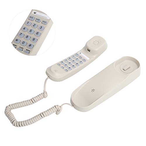 Schnurgebundenes Telefon, Festnetztelefon Festnetztelefon Festnetztelefon Klassisches Anti-Interaktions-Systemtelefon für Familie/Büro/Hotel Langlebig