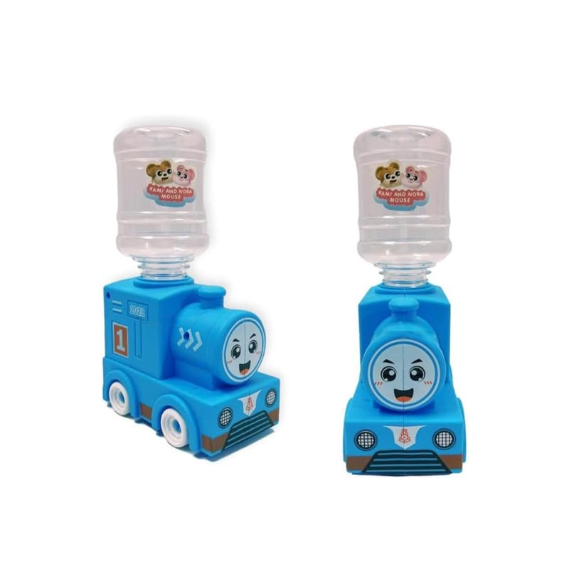 Mini Water Dispenser Trendy Moving Wheels for Kids/can be Used for Water, Cold Drink, Milk, Juice, Stimulation Cartoon Kitchen Toy (Pack of 1)-image-39