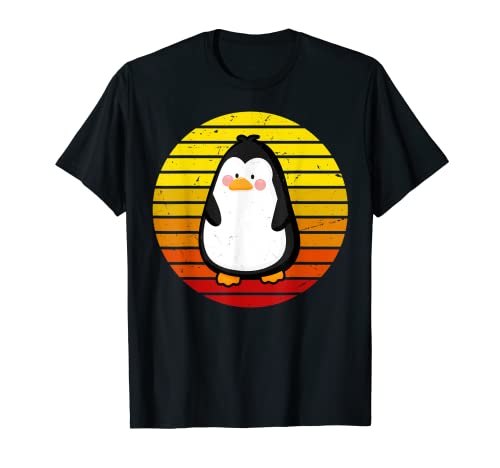 Funny Gentoo King Penguin Lover Retro Vintage Style Penguin Camiseta