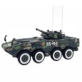 FMOCHANGMDP Tank Diecast Plastic Model, 1/72 Scale Type 97