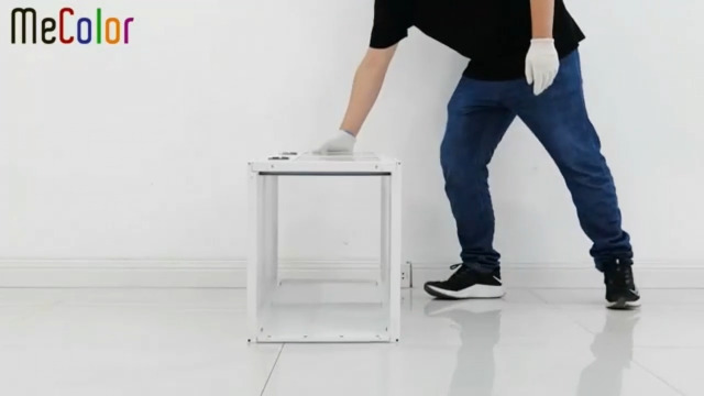 Armadio Verticale MECOLOR Con Lucchetto - 2 O 3 Scomparti Per Ufficio O Casa - Foto 4