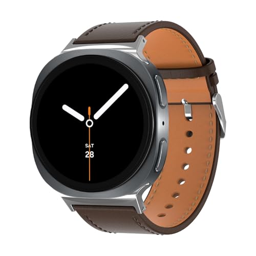 Bracelet en cuir pour Samsung Galaxy Watch 8 | L'élégance vintage