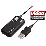 Hama Podwójny nadajnik audio Bluetooth (adapter odbiornika do jednoczesnej transmisji do 2 słuchawek lub głośników, bezprzewodowa aktualizacja BT), czarny