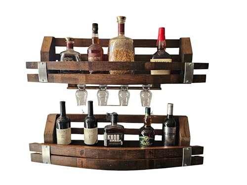 Barrels & Barn Wood Bourbon/Wine Shelf Special Pricing! Each