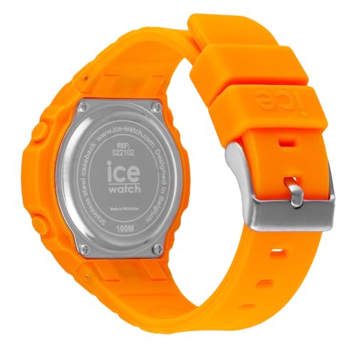 ICE-WATCH - Ice Digit Ultra Orange - Orologio Arancione Da Bambini (Unisex) Con Cinturino In Plastica - 022102 (Small) - 6