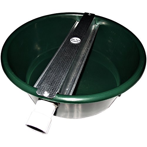 Rite Farm Products 5 Quart 1.25 Gallon Capacity Automatic Filling Dog PET Bowl Dish Ever Fill Full