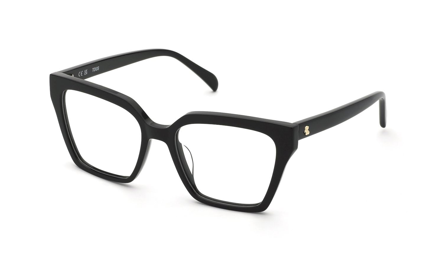 TOUS VTOC47 Okulary Shiny Black, 52 damskie, Kolor czarny, 52