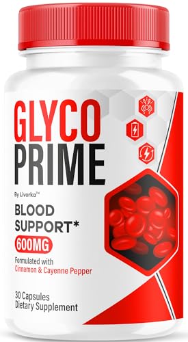 Glyco Prime Capsules - Official Glyco Prime Premium Formula Supplement Pills, Advanced Support Natural Formula for Wellness & Overal Health, Glyco Prime Reviews, 30 Capsules for 1 Month