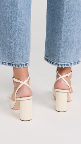Image of Loeffler Randall Women's Camellia Pleated Bow Heel with Ankle Strap