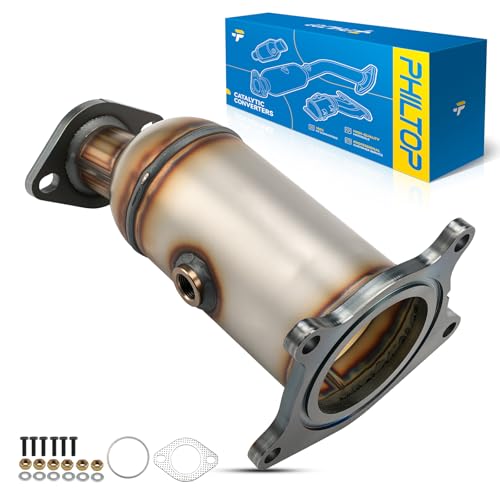PHILTOP 16491 Catalytic Converter Kit Compatible with Ford, Mazda, Lincoln, Mercury 2007-2015 CX-9, Edge, Taurus, MKX, MKZ, Flex, MKS, Fusion, Mazda 6, Taurus X, Sable(EPA Compliant) by PHILTOP - Used condition - US$22.28