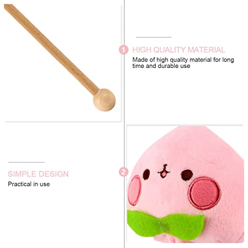 Milisten Peach Plush Manual Massage Hammer #TOP25