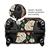 Rurnshin Elegant Rose Suitcase Cover Fashion Luggage Covers Anti-Scratch Elastic Lightweight Protector For Travel Outdoor X-Large