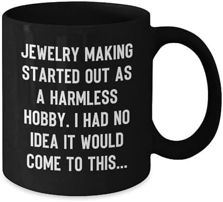 Jewelry Making Gift Ideas for Men and Women Friends Family - Funny Coffee Mug for Jewelry Making Enthusiasts - Gifts from Friends and Family for Jewelry Making Lovers image 5