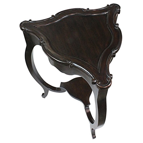 Design Toscano Brighton Manor Side Table, Walnut #TOP2
