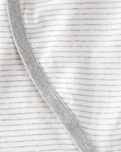 Little Planet Baby Organic Cotton Wrap Sleep And Play, Grey Heather Stripes, Newborn #TOP2
