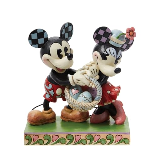 Enesco Jim Shore Mickey & Minnie Easter Figurine