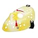 A9TEN Jason Mask Costume, Friday the 13th Jason Voorhees Hockey Mask for Kids & Adult Halloween Cosplay Masquerade Party Yellow