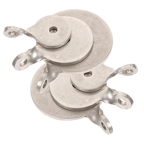 POPETPOP Precision Shooting Targets 6 Pack Steel Bullseye Outdoor Archery Training Versatile Weatherproof Shooting Range Supplies