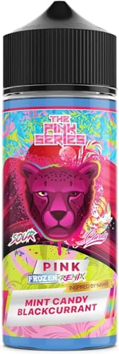 Dr Vapes VAPE �d�q�^�o�R ���L�b�h �j�R�`���Ȃ� �V���[�g�t�B���{�g�� (Pink Frozen Remix, 120ml�{�g���Ƀ��L�b�h��100ml)