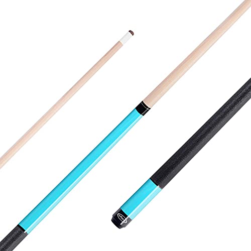 Imperial Sleek 2-Tone 58 Inch Maple 2-Piece Premium Billiard Cue Pool Stick, Mint, With Wrap #TOP19
