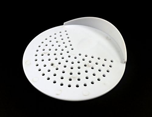 Can Strainer Kitchen Utensil Strains Liquids Out of Canned Tuna Fruits Veggies White