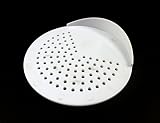 Can Strainer Kitchen Utensil Strains Liquids Out of Canned Tuna Fruits Veggies White