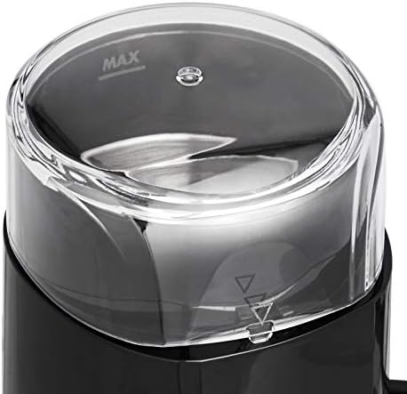 Amazon Basics Electric Coffee Bean Grinder, Black
