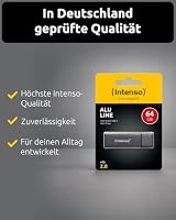 Intenso Alu Line 64GB USB-Stick USB 2.0 anthrazit | Hochwertiges Aluminiumgehäuse, 64 GB Speicher, Lesegeschwindigkeit bis 28 MB/s, federleicht mit nur 4g Gewicht – Ansicht 8