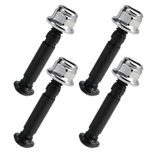 KPALAG 4PCS Snow Blower Shear Pin Sets (4 Pins & 4 Lock Nuts) Compatible with EGO 24-inch and 28-inch Self-Propelled 2-Stage Snow Blower SNT2400, SNT2405, SNT2406, SNT2416, SNT2800 Replace#: ASP2400D