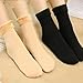 HUBGFEQ 1-5Pairs Winter Snow Socks Thickened Medium Tube Solid Color Floor Thermal Floor Sleep Cashmere-Skin-1Pairs