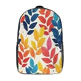 DFURNIOPE Floral Mochilas Para Niñas, Niños Mochilas Escolare Juveniles De Primaria Mochila Infantil Impermeable Chica Mochilas De Viaje Colegio Bolsas De Gran Capacidad 17inch