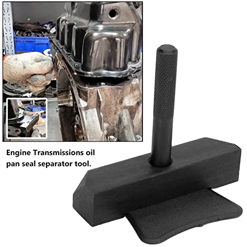 BOROCO Ölwanne Entfernungswerkzeug,Oil Pan Seal Removal Tool,Engine Oil Pan Separator Tool Kit Black Metal Transmission Oil Seal Seal Remover