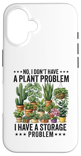 No I Don't Have A Plant Problem �ʔ����K�[�f�j���O���D�� �X�}�z�P�[�X iPhone 16 �p