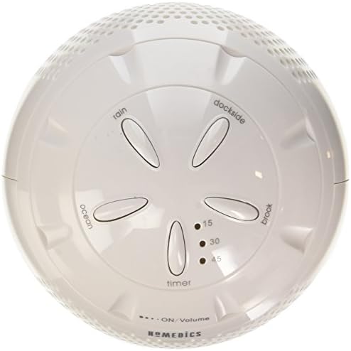 Homedics Sound Spa Mini SS-MN102, White