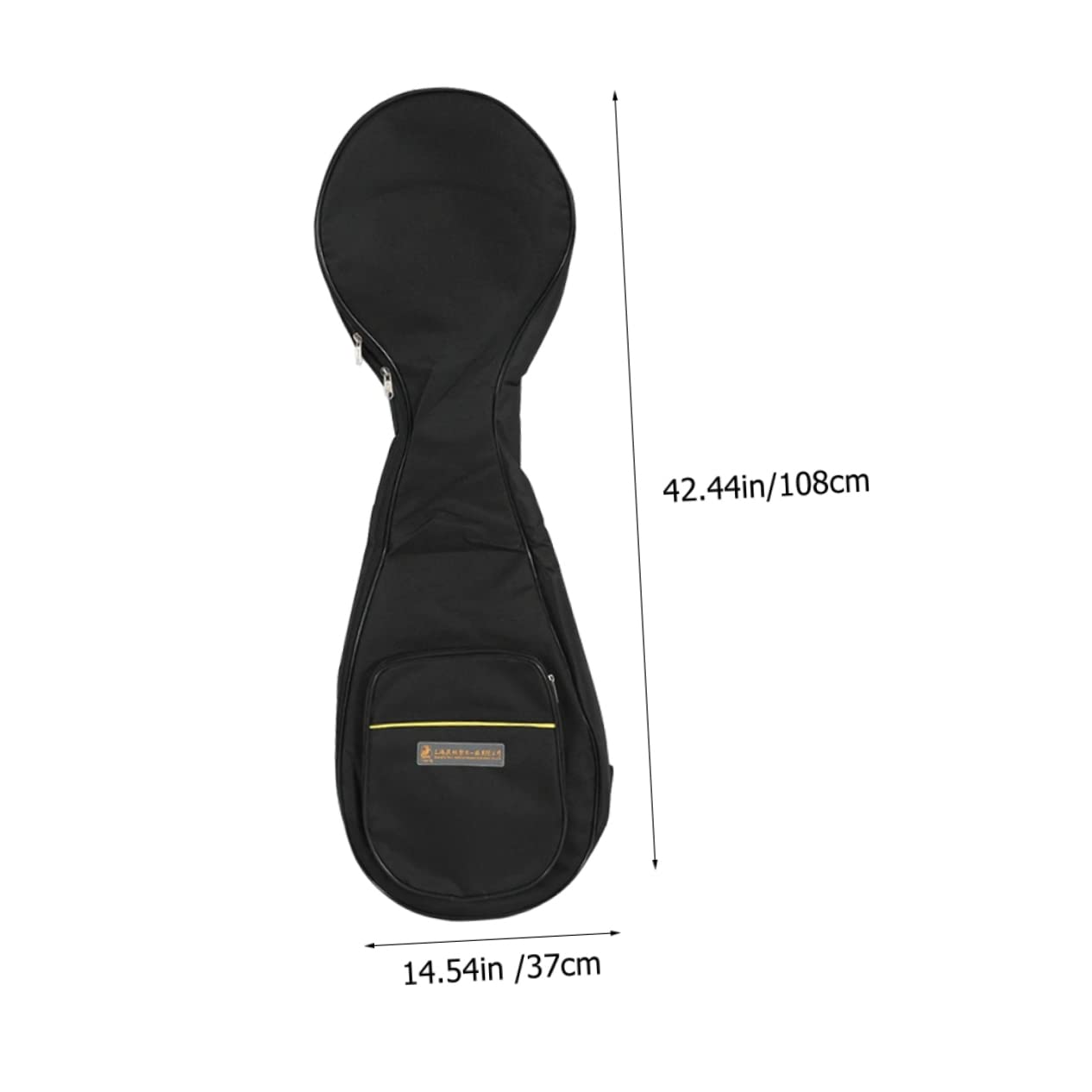 Kisangel Fashionable Pipa Case Storage Compact Gig Bag for Small Instrument Chic and Oxford Cloth Pouch