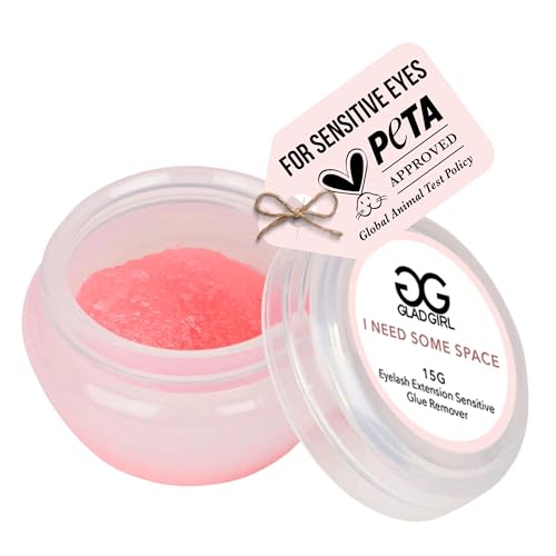 GladGirl False Eyelash Extensions Cream Glue Remover - Gentle 15g